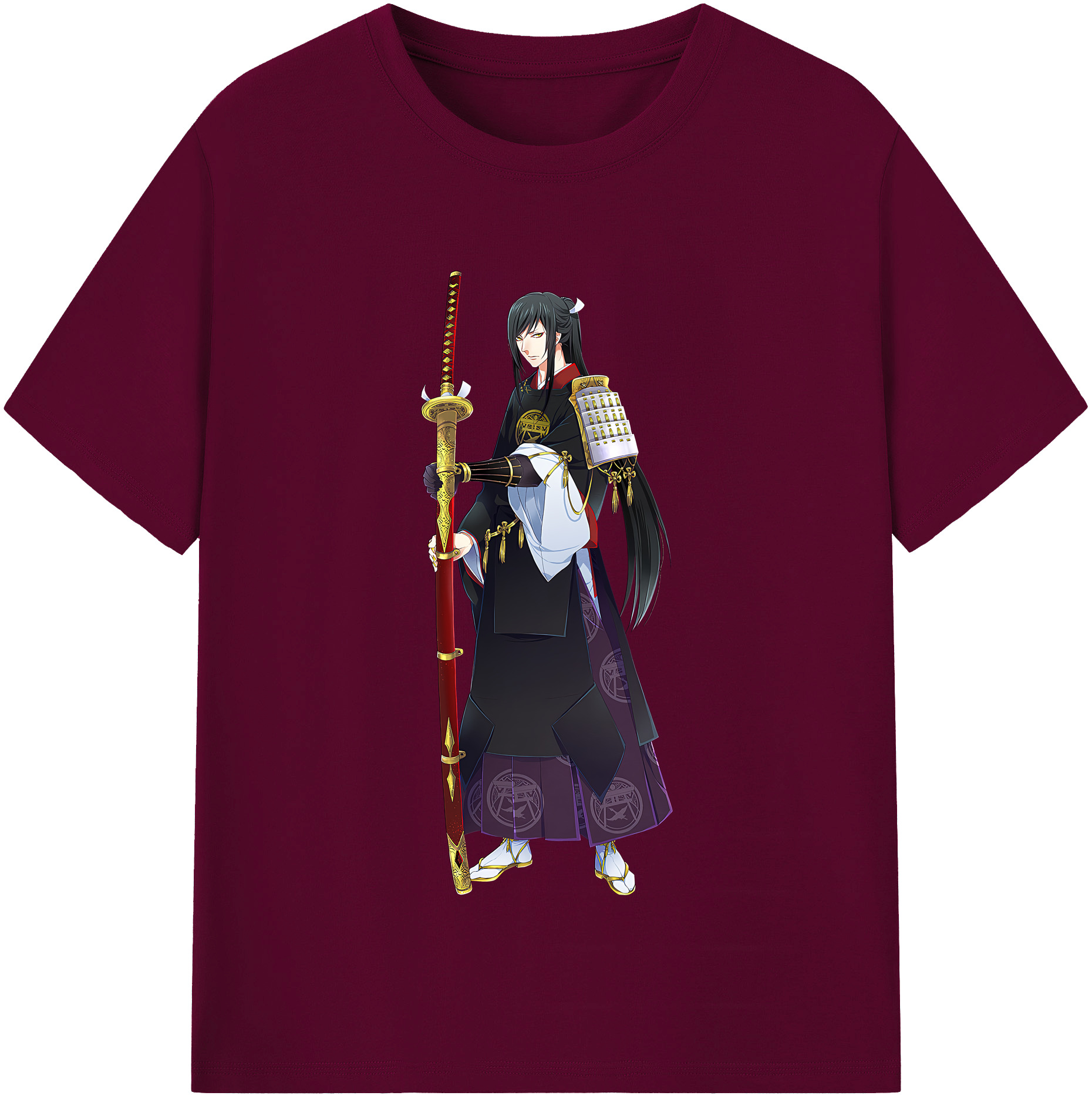 （画像用） 刀剣乱舞 Touken Ranbu レディースカジュアルプリントTシャツ（綿100％）